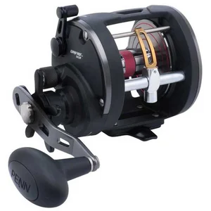 Penn Guerre Guerre 20Level Wind Moulinet multiplicateur pour gaucher Noir