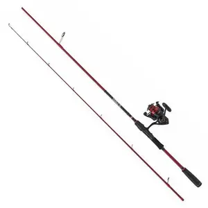 PENN Combo PENN Fierce IV Labrax, Ensemble canne et moulinet bonement assortis pour la pêche au bar, 4+1 roulements à billes en acier inoxydable, blank en carbone léger, solide mais sensibleVendu paramazon