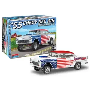 Comparateur de prix : Revell Maquettes Revell Us 55 Chevy Bel Air Street Machine-Revell