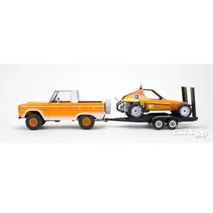1:25 Revell 17228 Ford Bronco Half Cab -Sandman II Car Plastic Modelbo...
