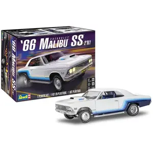 Maquette de voiture - Revell - 1966 Malibu SS 2N1 - Intérieur - Adulte - Mixte