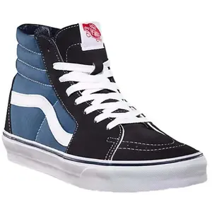 Basket Vans Sk8 High - ZZZOOLIGHT - Homme - Bleu - Lacets - Cuir pas cher