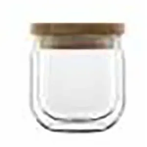 Luigi Bormioli Lot de 2 Sucriers en Verre double paroi, transparent, 33 cl