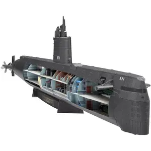 Maquette MetalEarth: PREMIUM SERIES - USS NAUTILUS 28,5x3,5x6,9cm  - Metal Earth Maquette en métal  - DA-5060160 Vendu paramazon