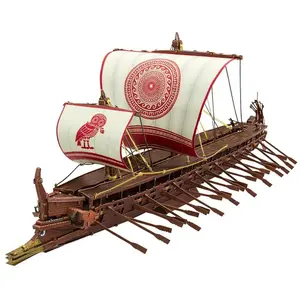 Maquette MetalEarth: PREMIUM SERIES - GREEK TRIREME 20,32x8,9x8cm  - Metal Earth Maquette en métal  - DA-5060159 Vendu paramazon