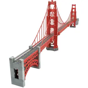 Metal Earth Kit de modélisme en métal 3D Golden Gate Tower Bridge de la série Premium