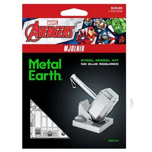 Fascinations Maquette 3D en métal Avengers - Marteau de Thor - Mjolnir pas cher