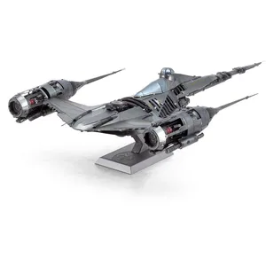 Metal Earth Premium Series Star Wars Mandalorian N-1 Starfighter 3D Metal Model Kit FascinationsVendu par1001hobbies
