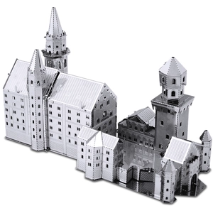 Chateau de Neuschwanstein - Maquette en metal
