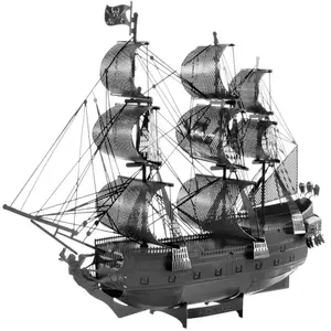 Comparateur de prix : Fascinations Black Pearl Ship - 3D Metal Model