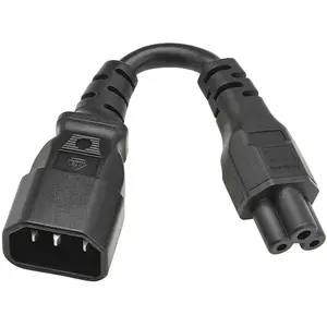 Eaton Tripp Lite Series - Adaptateur secteur - IEC 60320 C14 pour IEC 60320 C5 - 250 V - 2.5 A - 15 cm - noir - Europe pas cher
