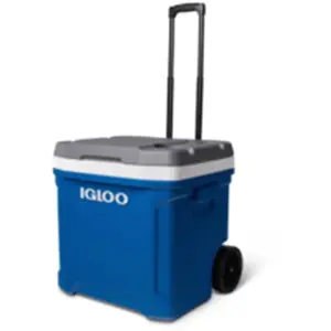 Glacière Passive À Roulettes Latitude 56l Bleu Igloo