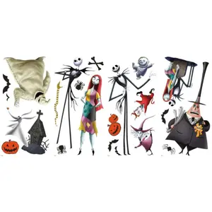 Comparateur de prix : Disney Stickers Repositionnables the Nightmare Before Christmas