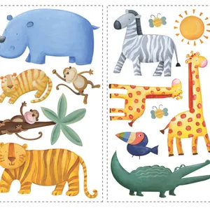 Roommates - Stickers - Aventure Dans La Jungle - Hauteur 45,7 cm