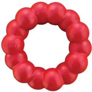 Anneau KONG taille XL 13 cm de diamètre x H 3,5 cm - Jouet pour chienVendu paramazon