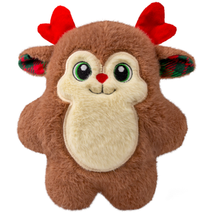 KONG Snuzzles Renne de Noël pour chien - taille M : L 23 x l 19 x H 8 ... pas cher