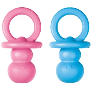Jouet Chien - KONG® Binkie - 5 x 10 cm - coloris aléatoire pas cher