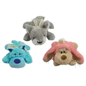Jouet Chien   KONG® Peluche Cozie Pastel Multicolore   10 x 21 x 22 cm   Modèle Aléat pas cher