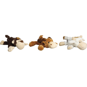 Jouet Chien   KONG® Peluche Cozie Multicolore   10 x 21 x 22 cm - Modèle Aléatoire