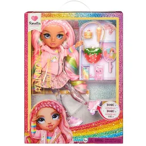 Comparateur de prix : MGA Entertainment Rainbow High Sparkle & Shine Fashion Dolls- Rosetta (Pink)