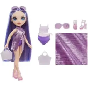 Comparateur de prix : Mga Entertainment Core Dolls Rainbow High Maillot&vêtem. Violet