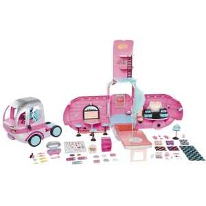 Comparateur de prix : Camping-car Glamper 4-en-1 L.O.L. Surprise OMG - Argent Métallique