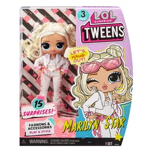 Comparateur de prix : MGA Entertainment L.O.L. Surprise - Tweens Série 3 - Poupée Mannequin 15cm - Marilyn Star