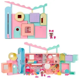 Comparateur de prix : Maison de poupée L.O.L Surprise Squish Sand Magic avec Poupée 7,5 cm