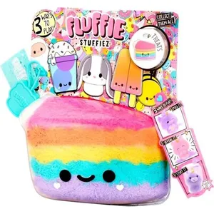 Comparateur de prix : MGA Entertainment Fluffie Stuffiez Petite Peluche - Cake Pizza