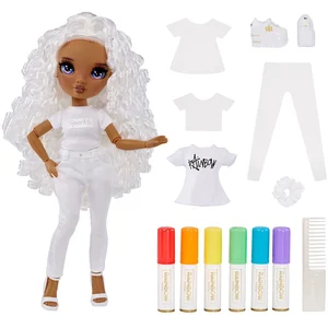 Comparateur de prix : RAINBOW HIGH COLOUR & CREATE FASHION DOLL DIY - YEUX VIOLETS, CHEVEUX