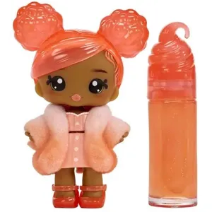 Comparateur de prix : MGA Entertainment Yummiland - 1 poupée 10 cm et un gloss pailleté à créer - Piper - Goût Pêche - Dès 4ans