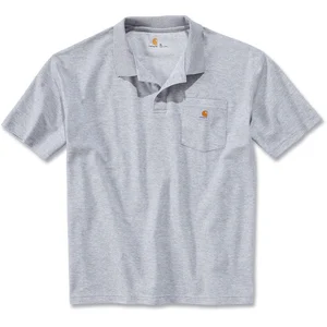 Comparateur de prix : Polos Carhartt Work Pocket s/s Gris Chine t.s - K570HGY-S