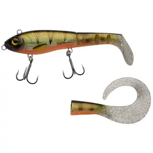 Comparateur de prix : Abu Garcia Leurre Souple Svartzonker Mchybrid 74g 165 Mm