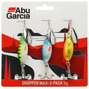 Comparateur de prix : Abu Garcia Cuiller Droppen Maxi 9g 3 Unités