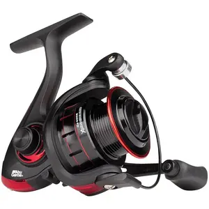 Comparateur de prix : Abu Garcia Cardinal X Moulinet Spinning dédié à la Peche des carnassiers au leurre Noir/Rouge