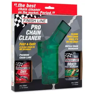Comparateur de prix : Nettoyeur chaîne Finish Line + dégraissant 4oz 120 ml + téflon 2oz 60 ml