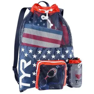 Comparateur de prix : Tyr Big Mesh Mummy Sac à Dos Mixte Adulte, Rouge/Navy, 20 L