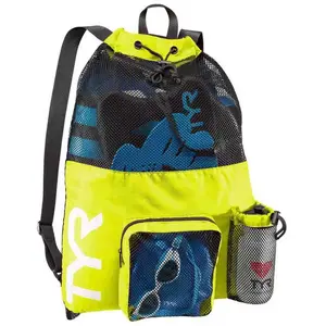 Comparateur de prix : Tyr Big Mesh Mummy Sac de sport Mixte Adulte, jaune, taille unique
