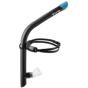 Tuba frontal - TYR - ULTRALITE SNORKEL 2.0 - Noir - Hydrodynamique - Confortable pas cher