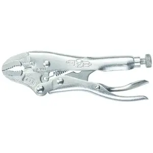 Comparateur de prix : IRWIN T1002EL4 IWT1002EL4 Pinces-étaux avec Mâchoires incurvées, Argent, 100 mm