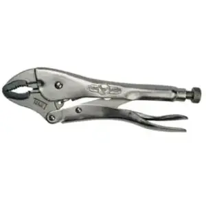 Pince-étau à mâchoire courbe 175 mm - IRWIN - 7WR - Ouverture à gâchette - Capacité 38 mm