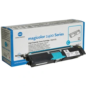 KMP Cartouche de Toner Jaune Cyan Konica Minolta Magicolor 2400W pas cher