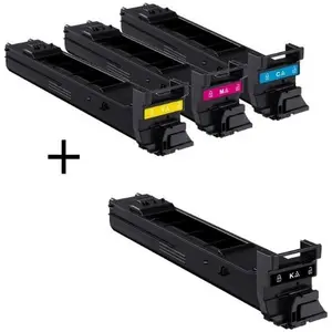 Konica Minolta A0DKJ52 - Pack 3 Toners Couleur