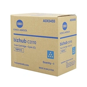 Comparateur de prix : Konica Minolta TNP-51C Cartouche de toner 1 pièce(s) Original Cyan