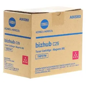 Comparateur de prix : Toner C25, magenta, TNP-27M, 4500p, A0X5353 - Konica Minolta