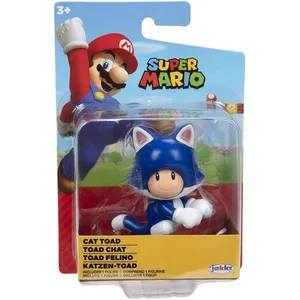 Nintendo Figurine Mario Bros Toad Chat pas cher