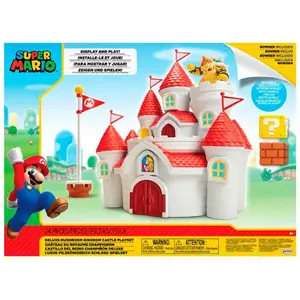 Comparateur de prix : Jakks Pacific Jouet Château Du Royaume Champignon Playseat Bros Mario