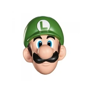 DISGUISE Super Mario Bros. Luigi Maske, 73814, Vert/Blanc/Marron, Taille Unique
