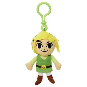 Nintendo The Legend of Zelda - Porte-clés peluche Link (Wind Waker) 8 cm pas cher