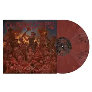 Comparateur de prix : Métal Blade Chaos Horrific Vinyle Rouge Marbré